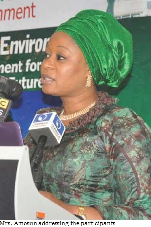 Mrs. Amosun Speaking